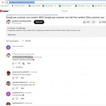 Fake review and comment system